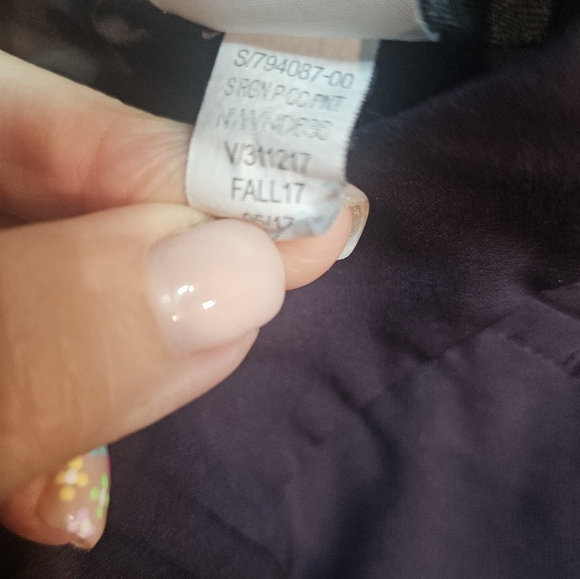 Banana Republic Ryan Fit Plum Dress Pants 8P Petite - Picture 5 of 8